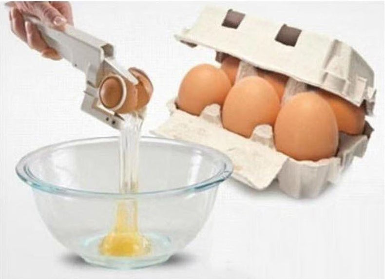 Eggshell Opener + Separates Yolks/Whites