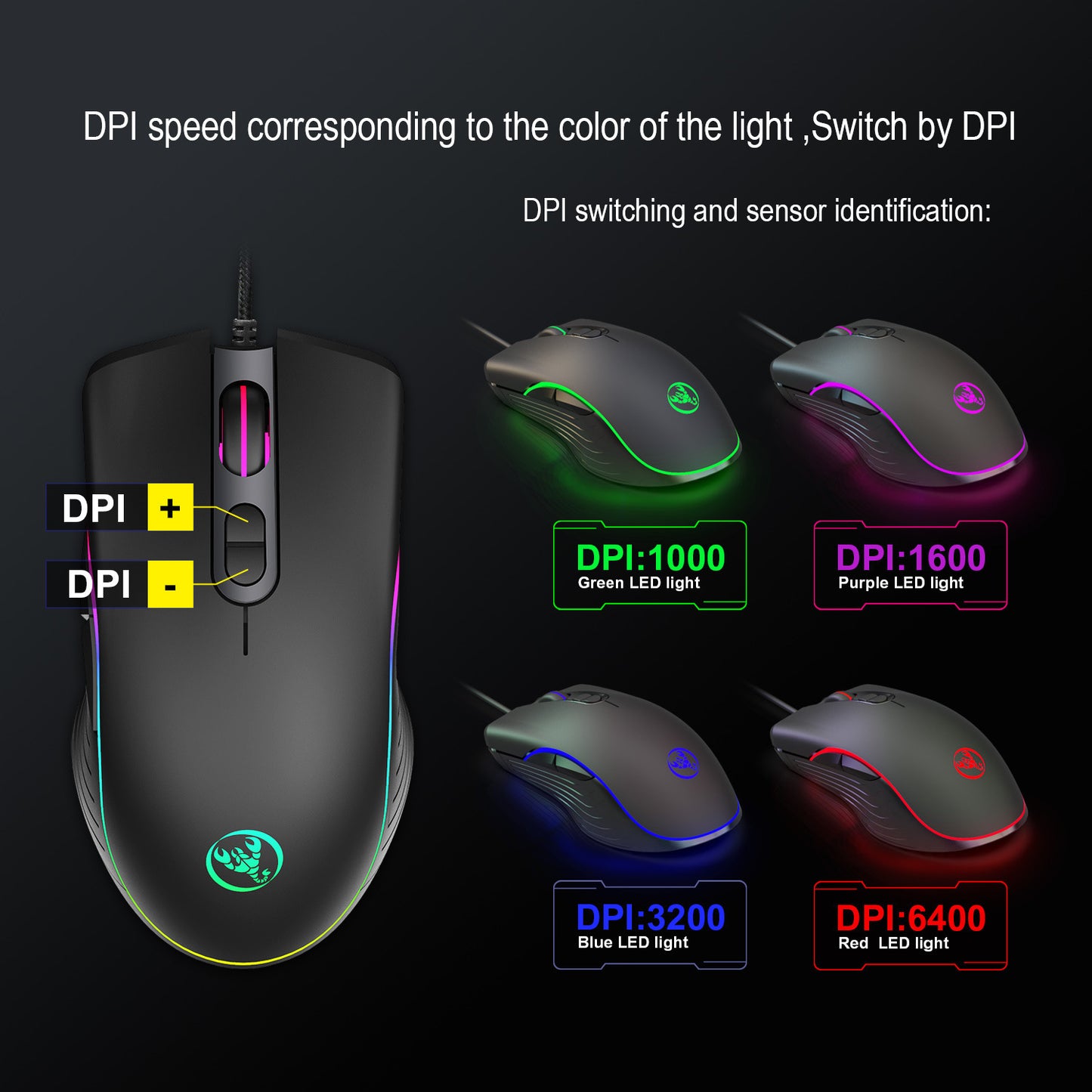 zX1 Optisk datormus/spelmus