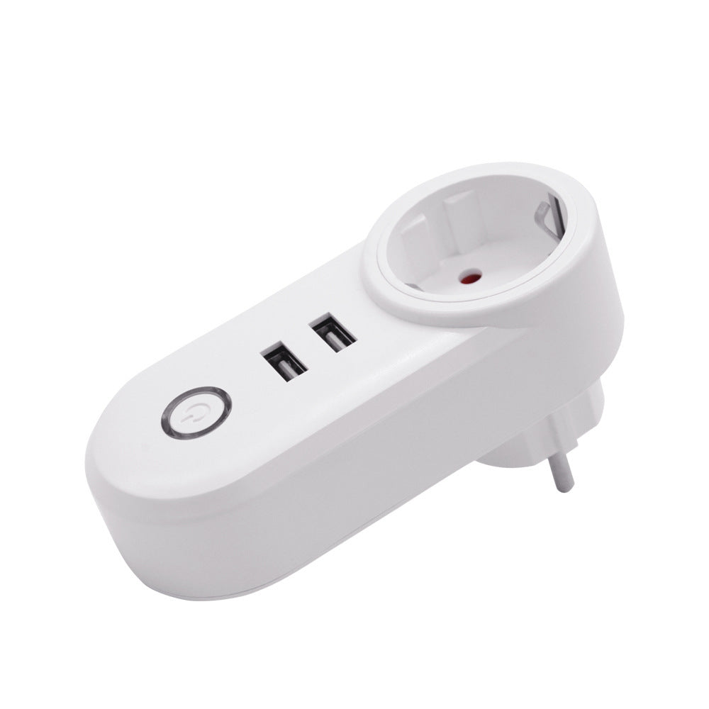 Appstyrd smart WiFi uttag med dubbla USB
