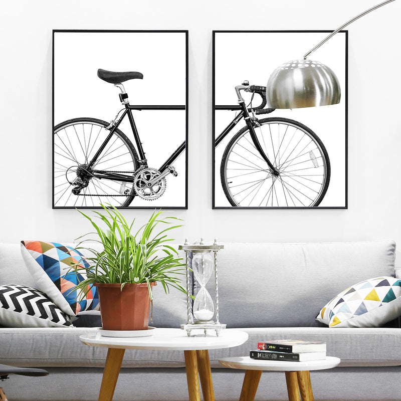 Poster | Delad Cykel - Olika storlekar