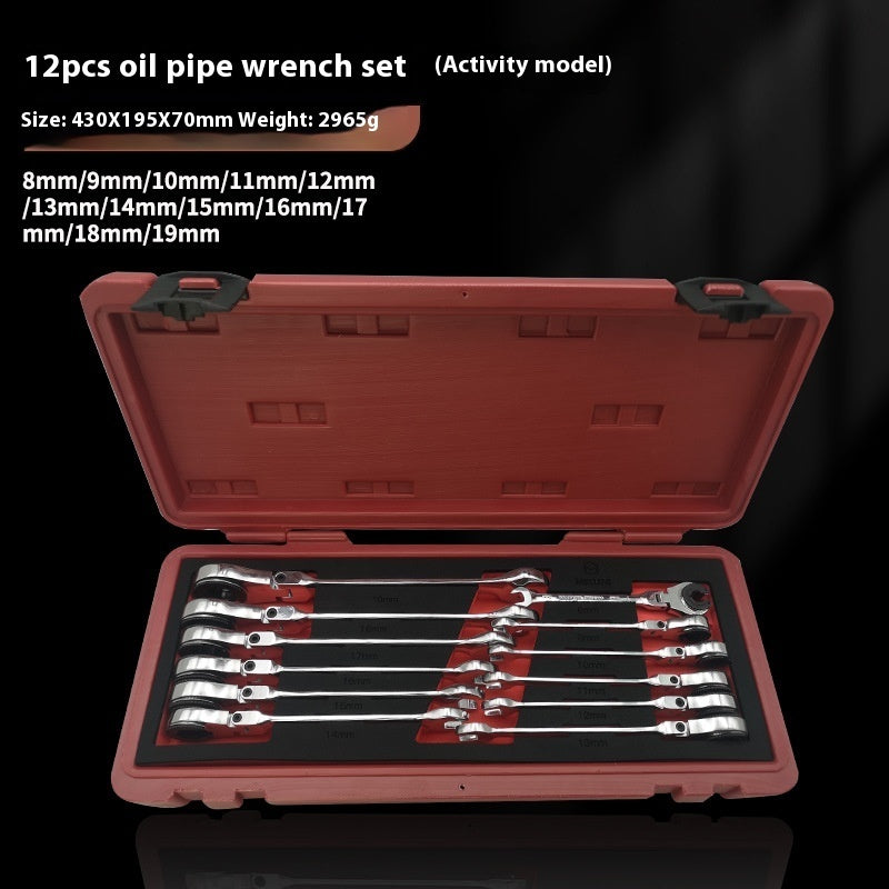 RatchetFix Ringnycklar med öppet huvud & spärr