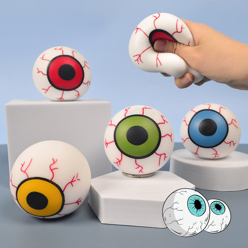 Ögonliknande Mjölboll/Stressboll