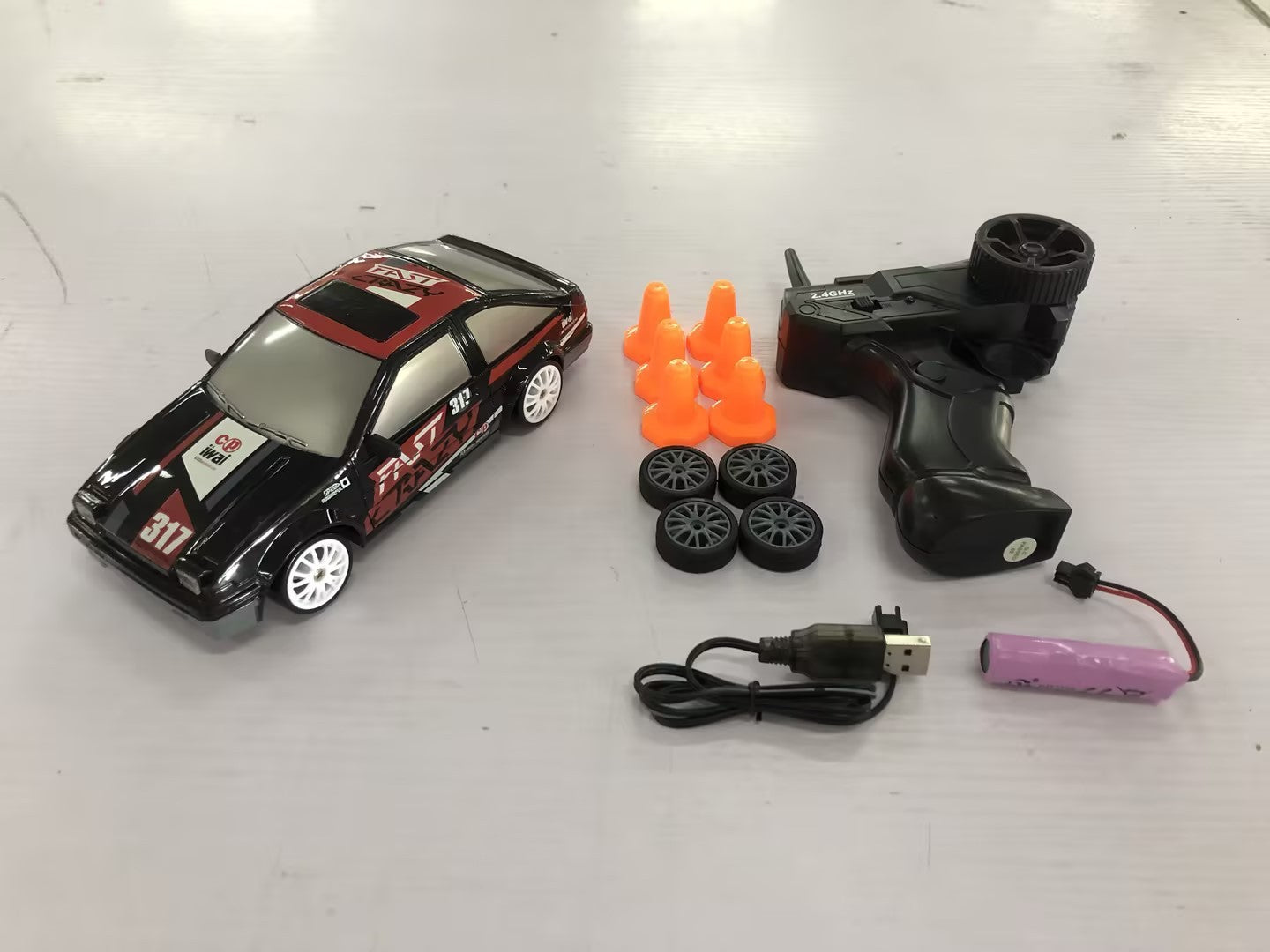 RC Driftbilar 4WD 1:24 - Olika modeller 2.4Ghz