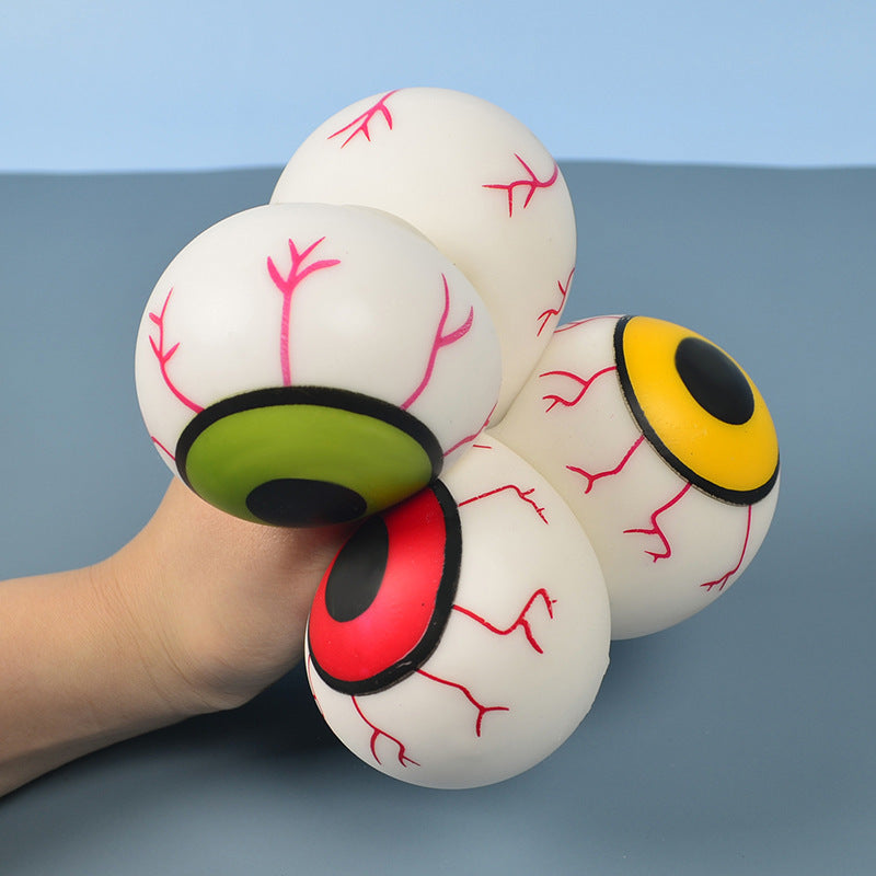 Ögonliknande Mjölboll/Stressboll