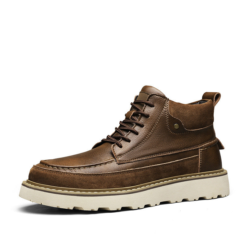 Retro Platform Low Martin Boots - Herr