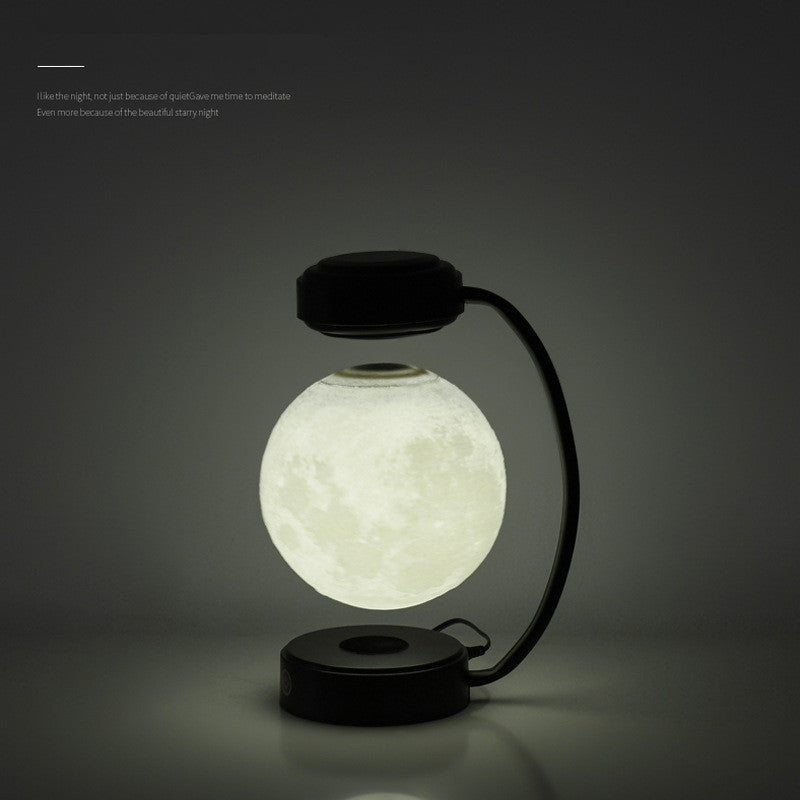 3D LED Månljus Lampa, Leviterande