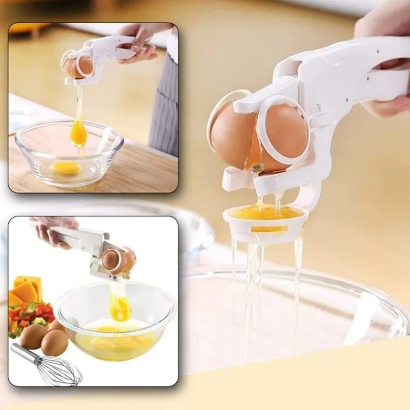 Eggshell Opener + Separates Yolks/Whites