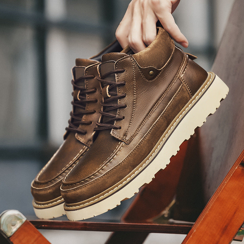 Retro Platform Low Martin Boots - Herr