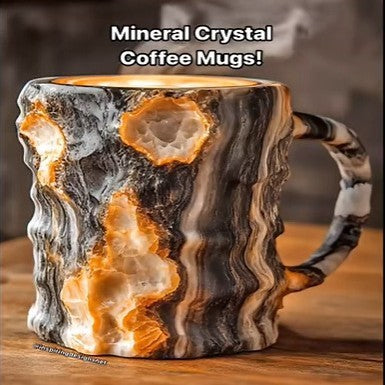 Mineral Kristall Kaffemugg 400ml