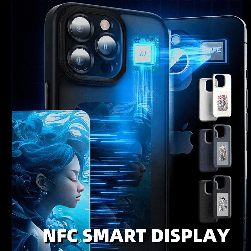 E-ink NFC Skärm Mobilskal - Skapa personligt utseende