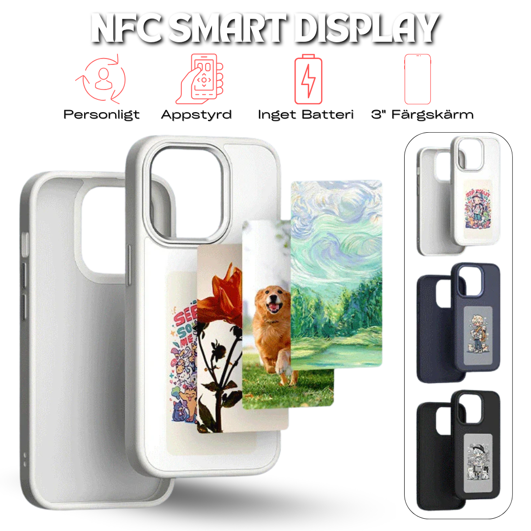 E-ink NFC Skärm Mobilskal - Skapa personligt utseende