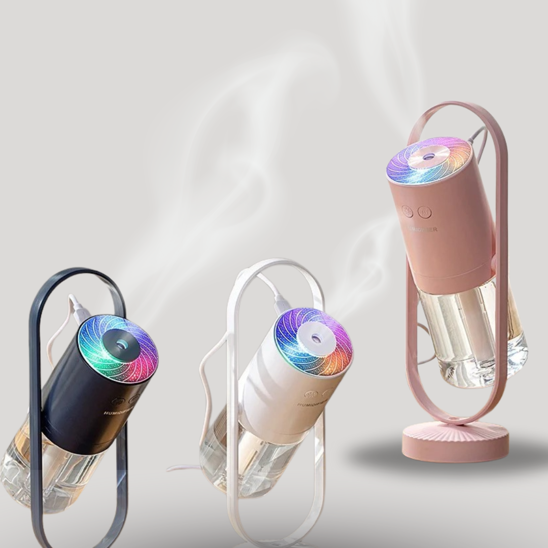 2 i 1 Luftrenare & Nattlampa - Projektion LED
