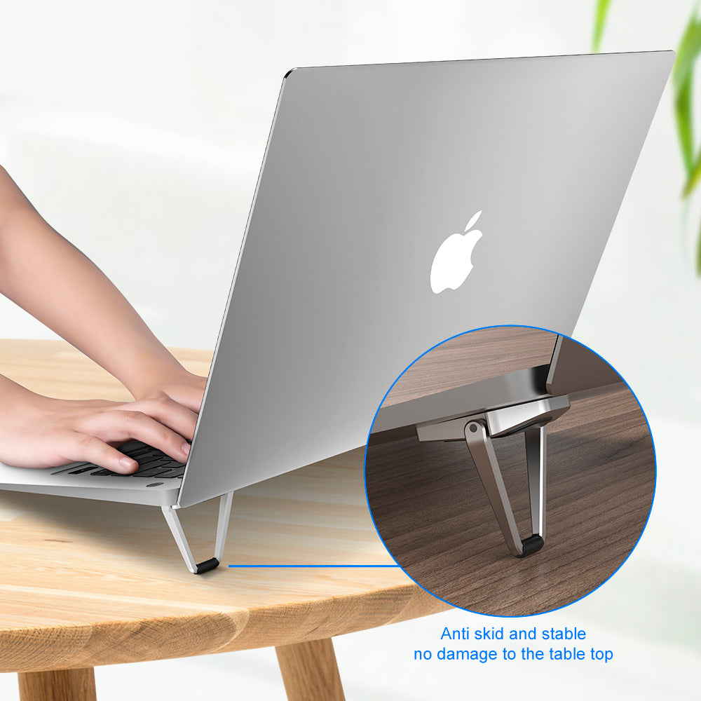 Lätt Datorkylningsstativ i Metall - Kompatibel med Apple