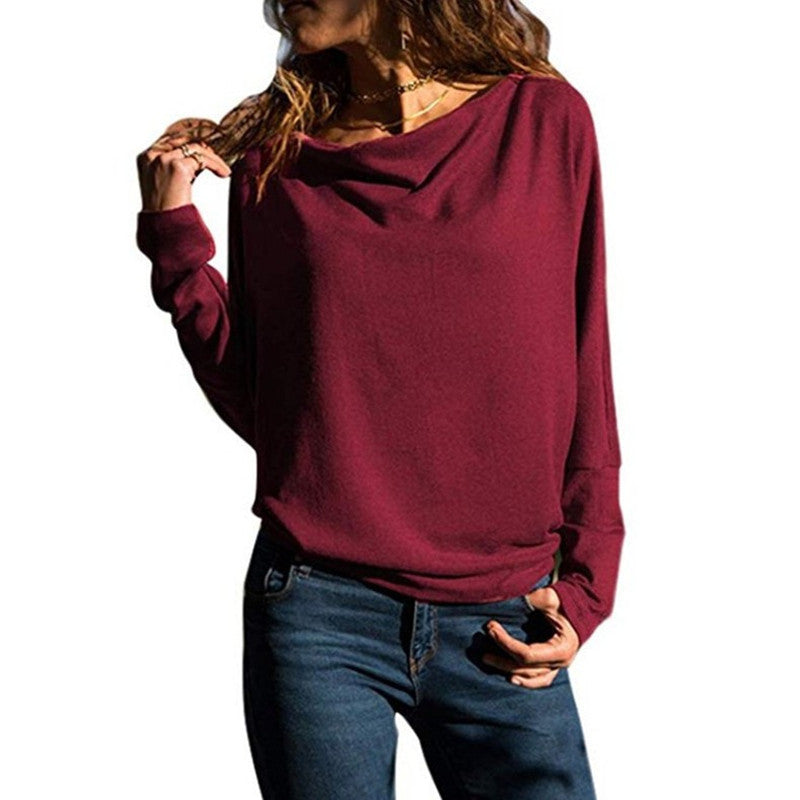 Solid Loose Top T-shirt