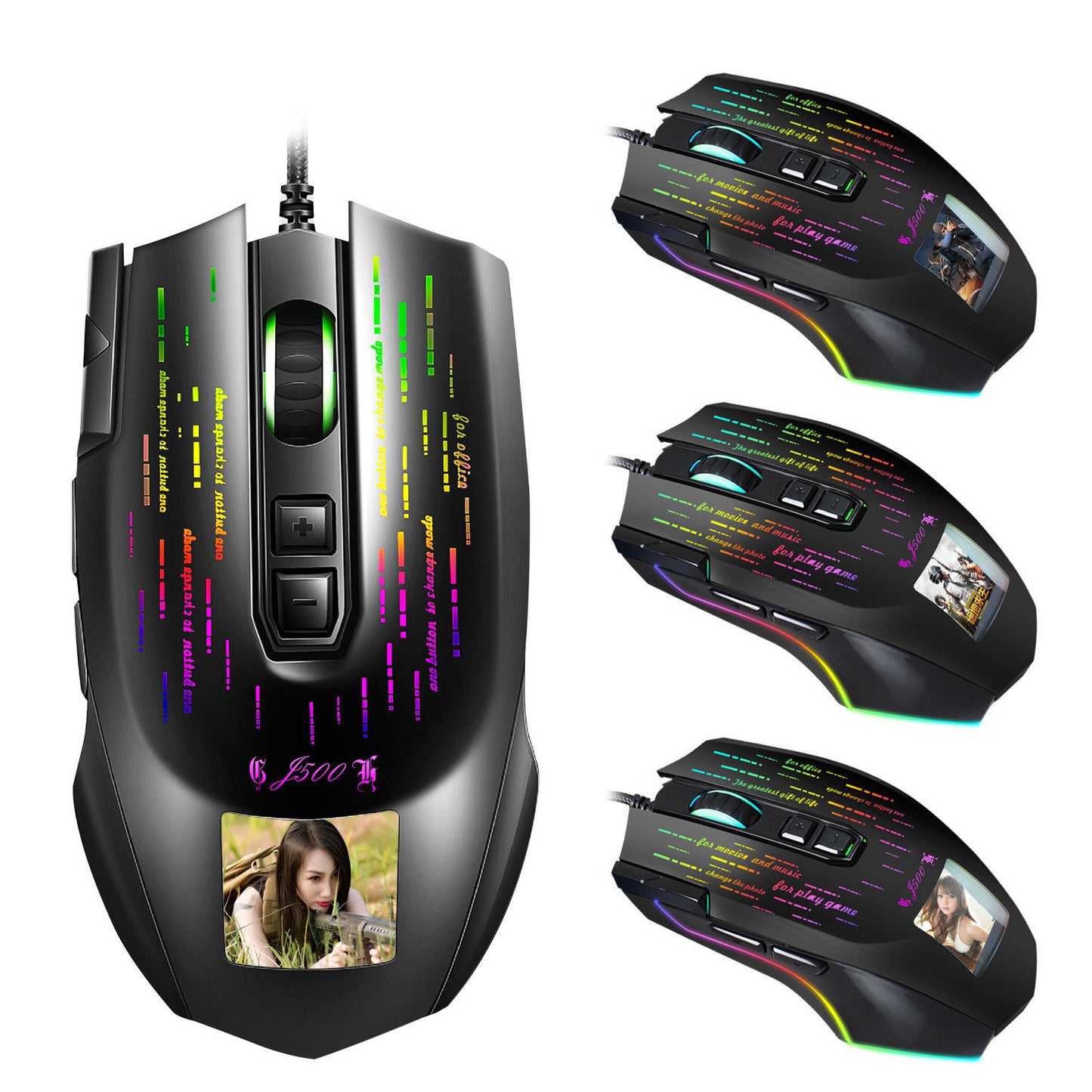 HXSJ J500 - Display Gaming Macromus