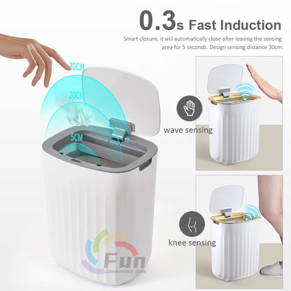 Smart Automatisk Soptunna med Lock
