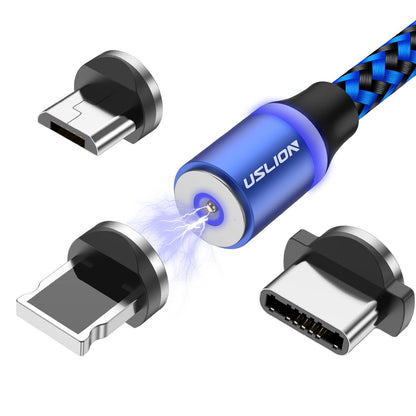 Magnetisk Laddkabel - Micro,Lightning,USB-C