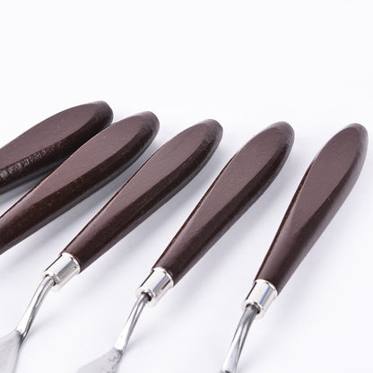 Keramiklera Spatel - 5 Delar Set