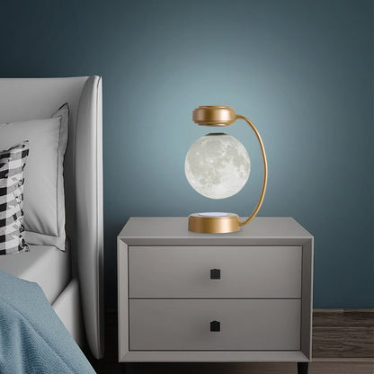 3D LED Månljus Lampa, Leviterande