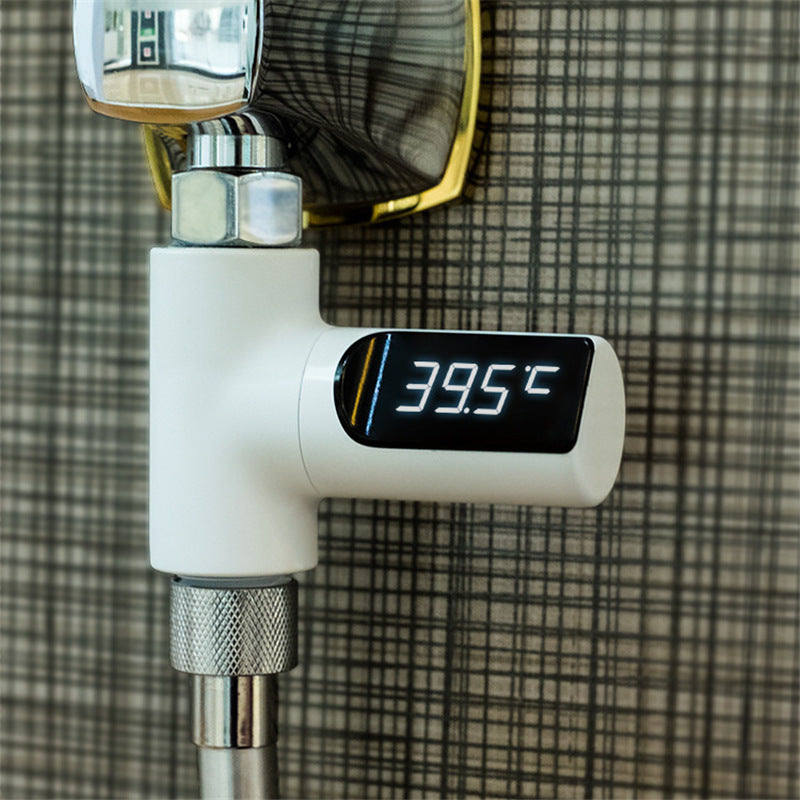 Kran med termometer