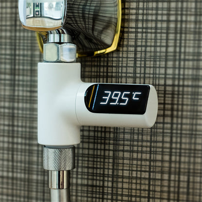 Kran med termometer