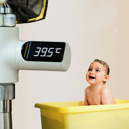 Kran med termometer