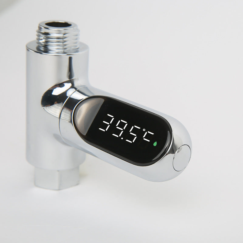 Kran med termometer
