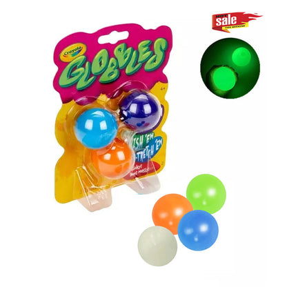 Globbles klibbiga squishy dekompression/anti-stresssleksak