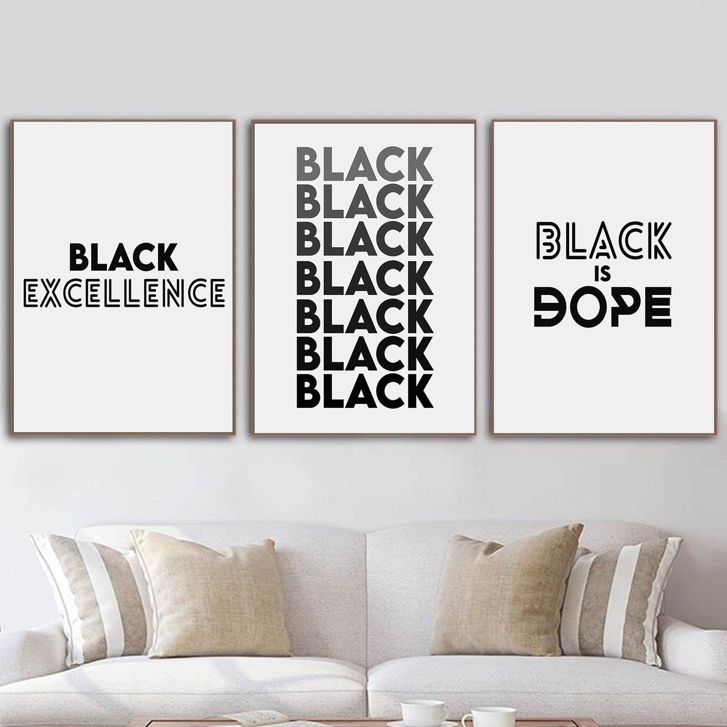 Poster | Black Excellence Dope - Olika modeller/storlekar