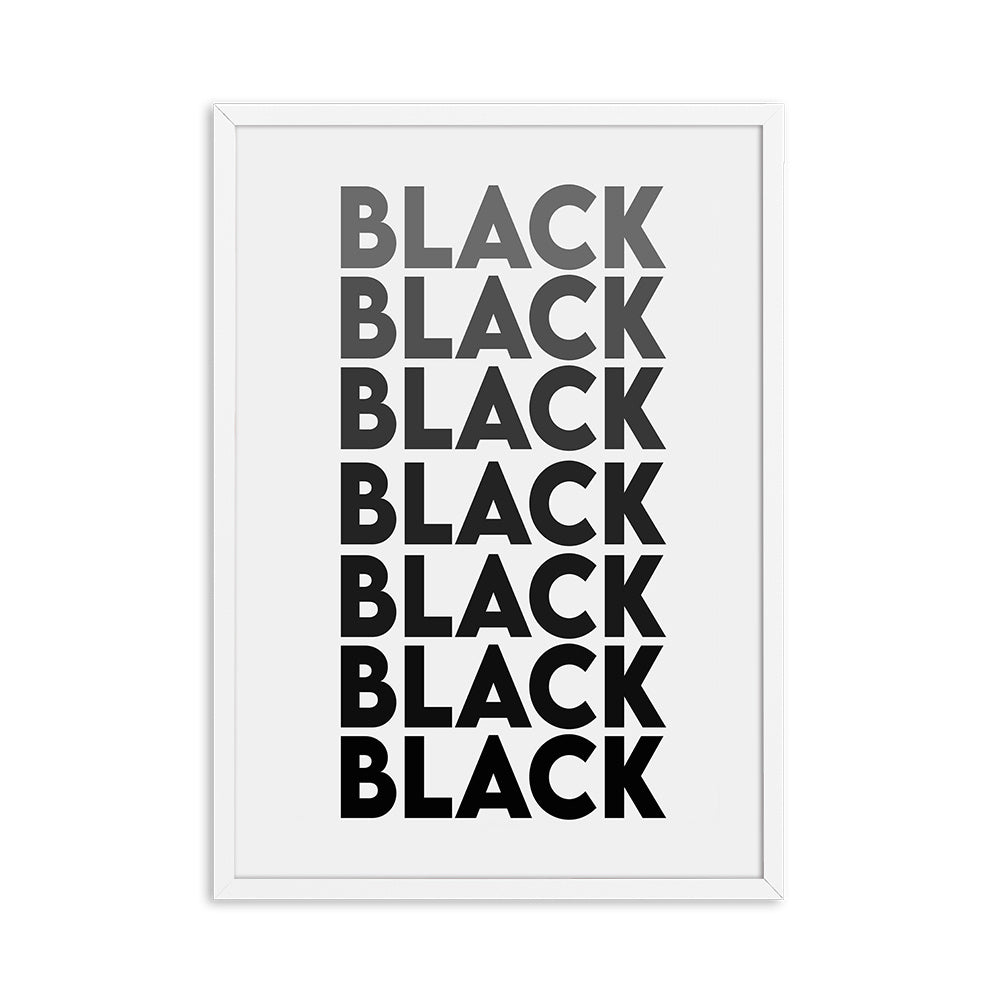 Poster | Black Excellence Dope - Olika modeller/storlekar