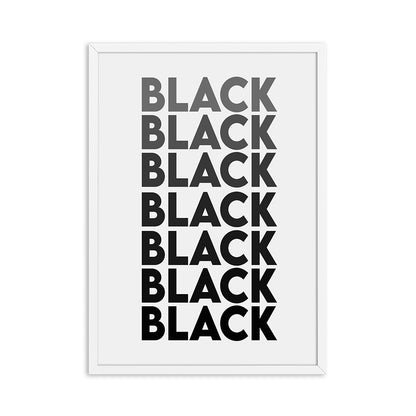 Poster | Black Excellence Dope - Olika modeller/storlekar