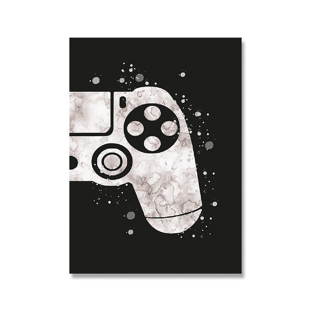 Poster | Gamepads - Olika modeller/storlekar