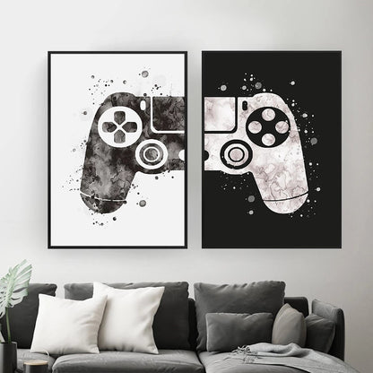 Poster | Gamepads - Olika modeller/storlekar