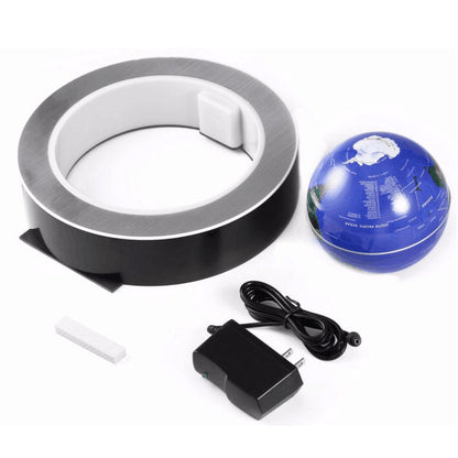 Round Levitating World Map LED