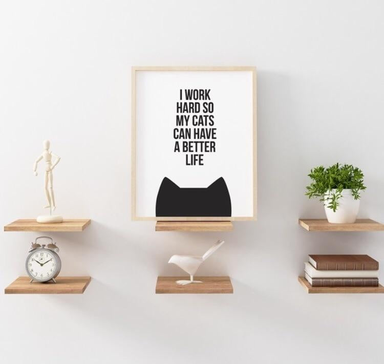 Poster | Arbete Katt