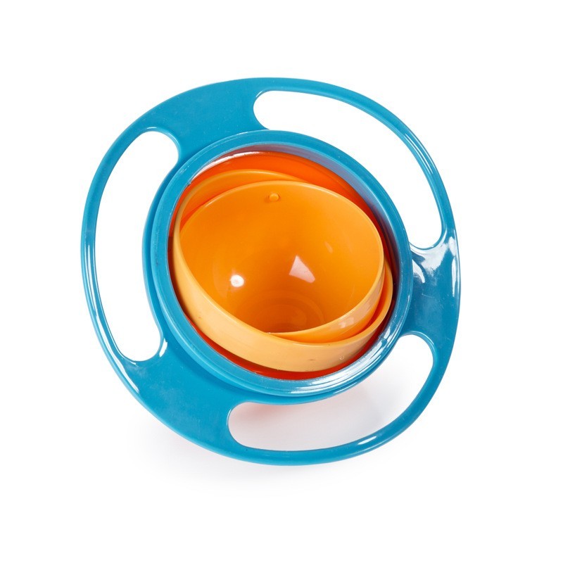 360°Gyro Rotating Spill-Proof Bowl