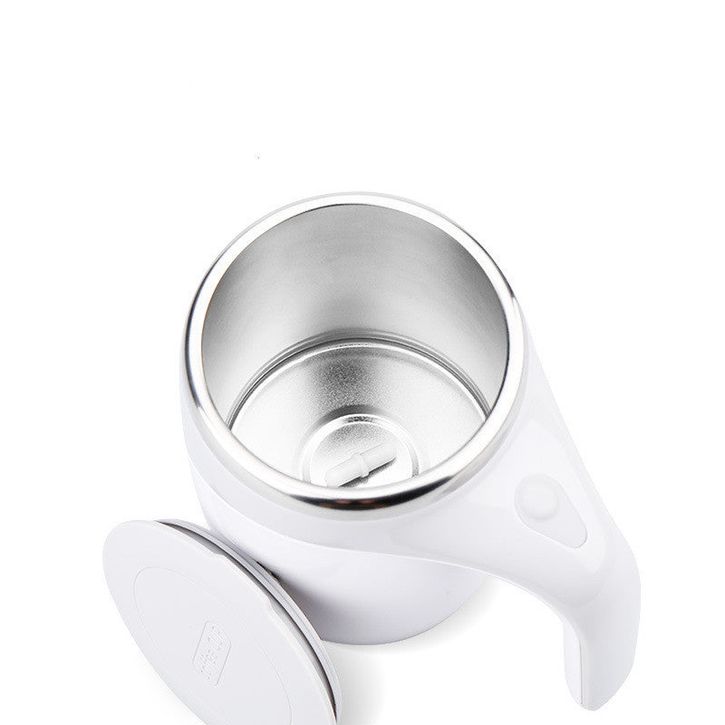 Magnetized stirring cup