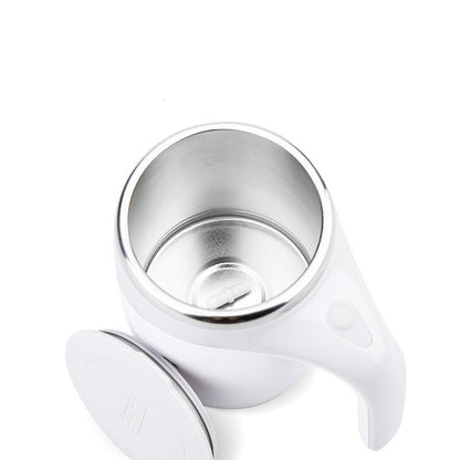 Magnetized stirring cup