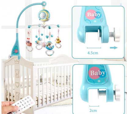 Baby Mobil - Fjärrstyrd med ljud, ljus & rörelse