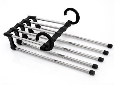 5 in 1 Wardrobe Hanger - Multifunctional in Stainless Steel 