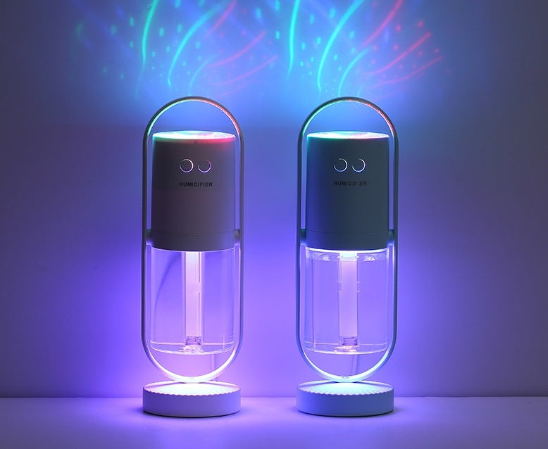 2 i 1 Luftrenare & Nattlampa - Projektion LED