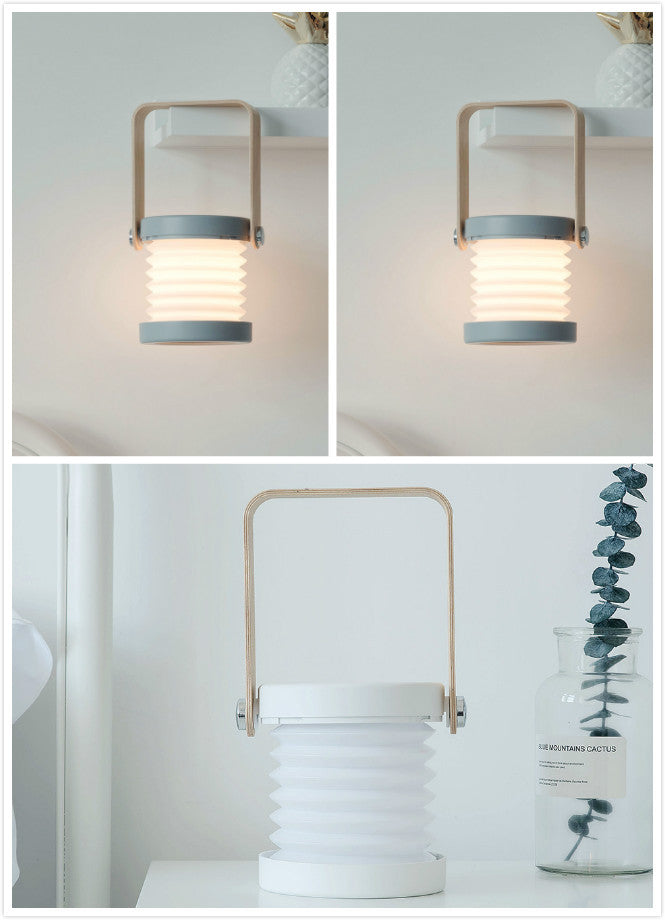 Ihopfällbar Lampa med hänge - Uppladdningsbar