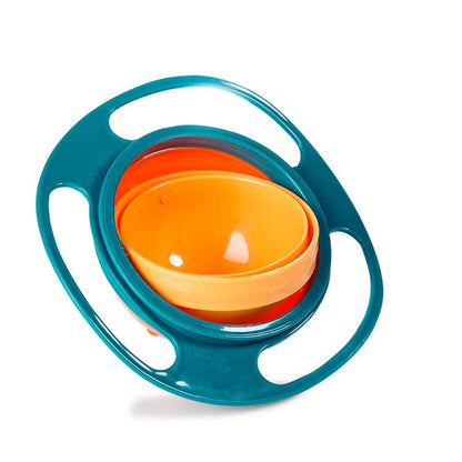 360°Gyro Rotating Spill-Proof Bowl