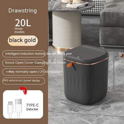 Smart Automatisk Soptunna med Lock