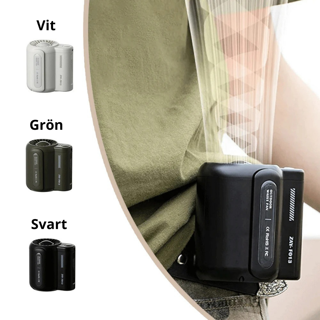 Bärbar Liten Luftfläkt - Sport