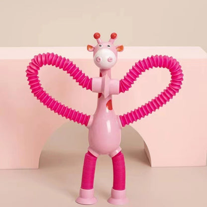 Giraff med poptuber - Anti-stressleksak