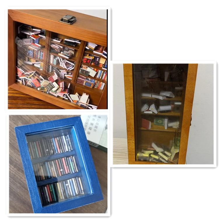 Kreativ Antik Liten Bokhylla-Sortera själv, DIY