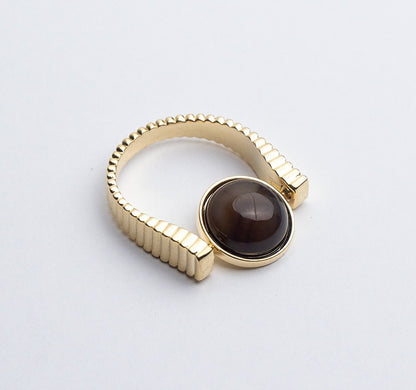 Fidget Spinner Ring - Natursten