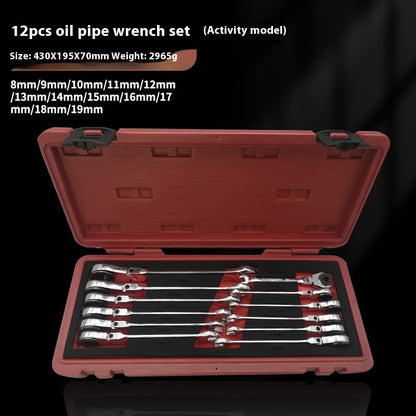 RatchetFix Ringnycklar med öppet huvud & spärr