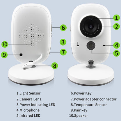 3.2" Digital Babyvakt/Monitor